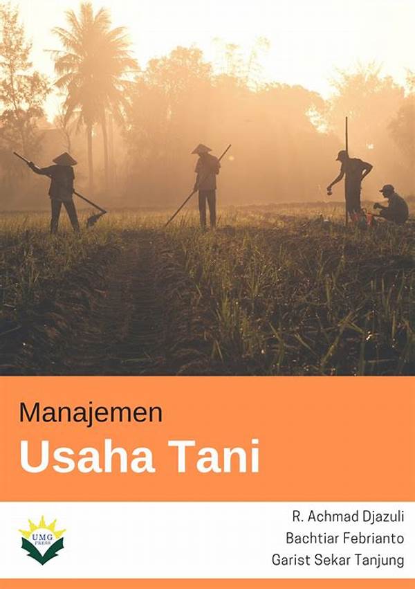 Manajemen Usaha Tani