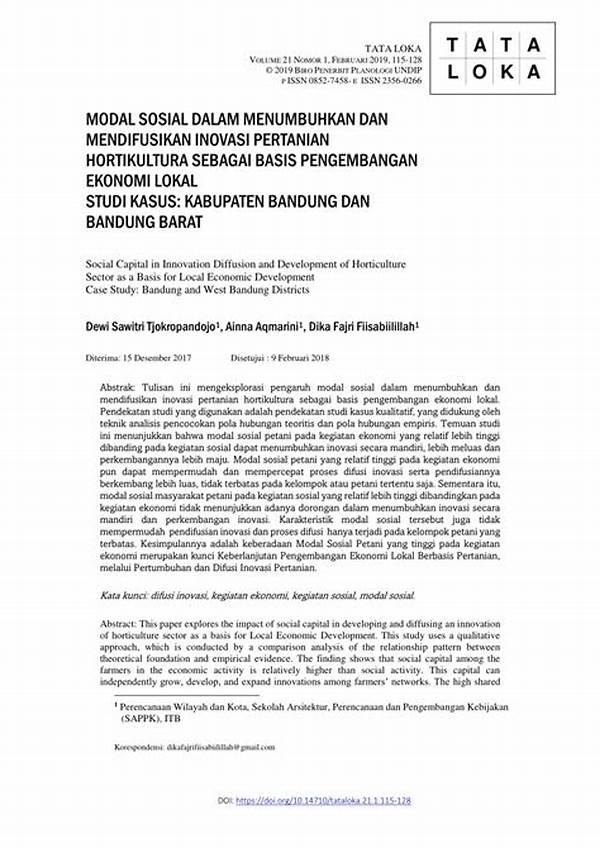 Studi Kasus Inovasi Pertanian