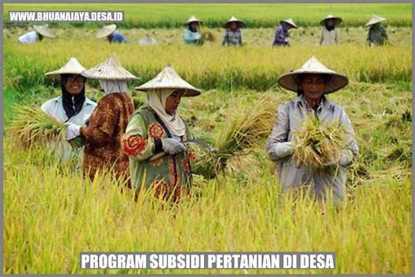 Subsidi Pertanian