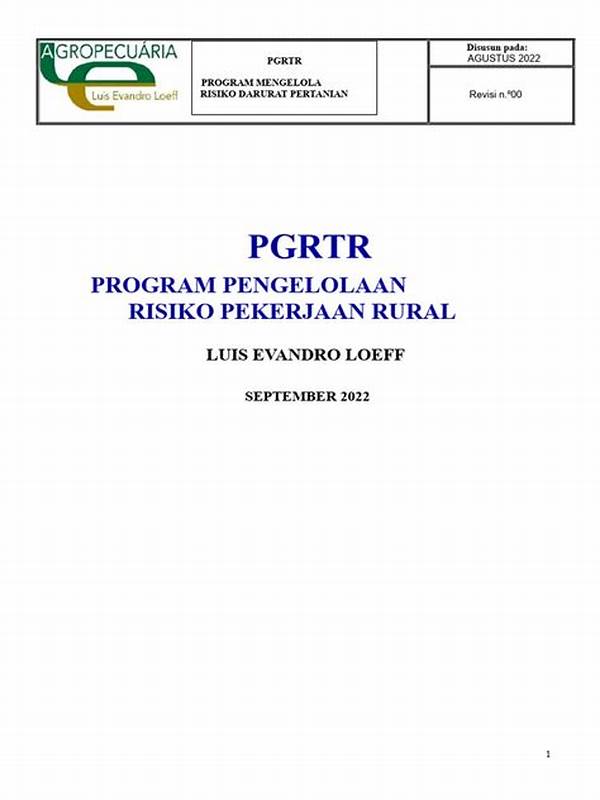 Manajemen Risiko Pertanian